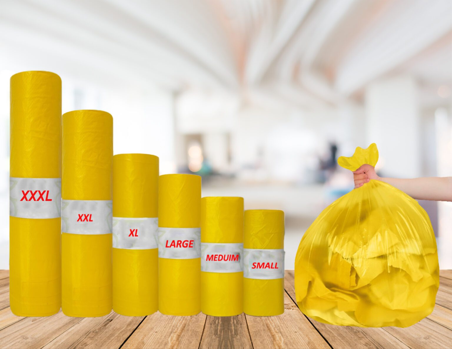 Trash BagRoll type Plasticell